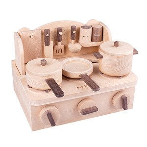 Hot Amazon wooden Custom kitchen toy sets kids kitchen set toy kitchen toys
