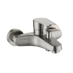 Hot and cold mixing valve handheld shower set 304 stainless steel hotel shower faucet