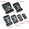 Hot Sale 15mm 20mm 25mm 32mm 38mm 50mm Webbing Detach Buckle Belt clip for Outdoor Sports Bags Students Bags accessories