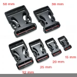 Hot Sale 15mm 20mm 25mm 32mm 38mm 50mm Webbing Detach Buckle Belt clip for Outdoor Sports Bags Students Bags accessories