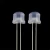 Import Hot Sale 5mm Straw Hat LED White DIP LED Diode 120 Degree from China