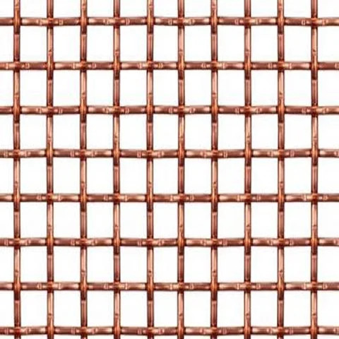 Hot Sale Brass Fabric Copper Metallic Fabric For Filtration And Decorating Copper Wire Mesh/Screen