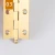 Hot sale Cored Copper Furniture Hinge Brass Fixed Pin Hinges For Doors