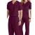 Import Hot Sale Doctor Uniforms Medical Nursing Scrubs Uniform Clinic Scrub Sets Short Sleeve Tops+Pants Uniform from China