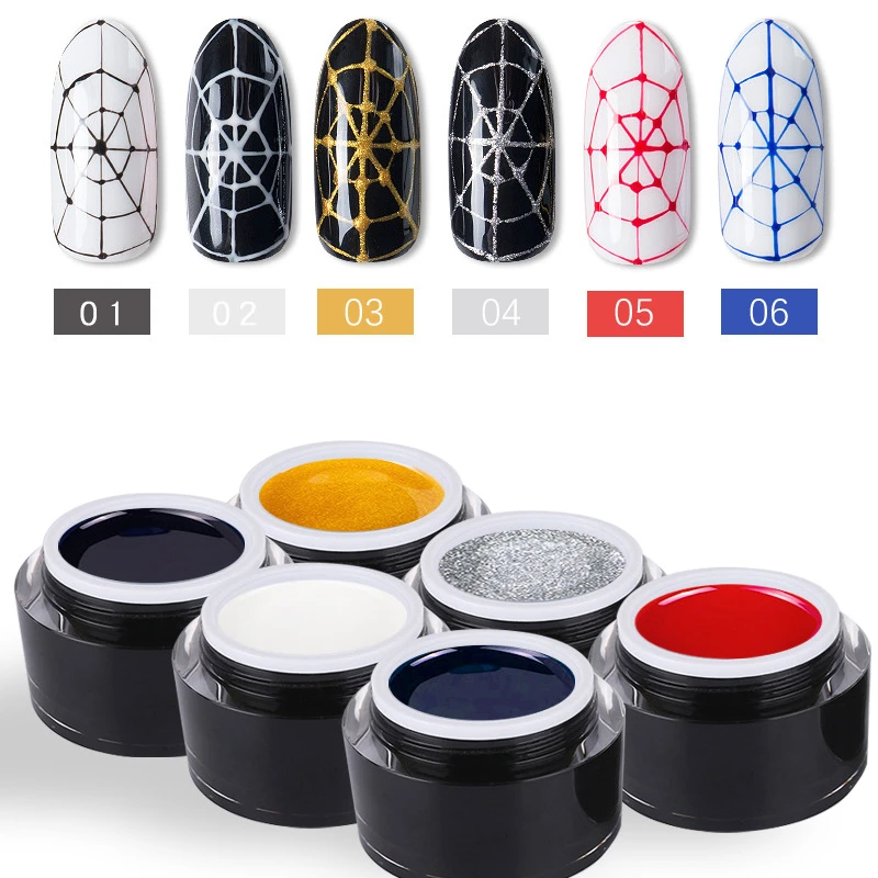 Hot sale easy coloring colorful private label semi-permanent nail Art gel nail polish set