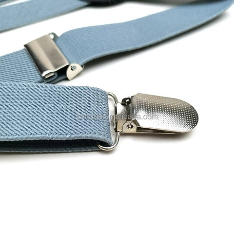 Hot Sale Fashion Elastic Belt Y Shape Designer Custom Fashion Braces grey suspender with high quality and best price