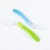 Import hot sale high quality Food Grade Baby silicone bent Curved Feeding Spoon wholesale from China