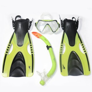 Hot Sale High Quality Training Three-Piece Silicone Adult Adjustable Swimming Long Fins