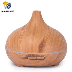 Hot sale Light wood grain essential oil aroma diffuser air humidifier