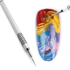 Hot Sale Newest Metal handle Nail Brush Dotting Pen Tool No Ball Nail Dotting Tools Nail Art Pen