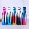 HOT sale outdoor 500ml insulated cola shape vacuum bottle stainless steel water bottle cola shaped chilly bottle