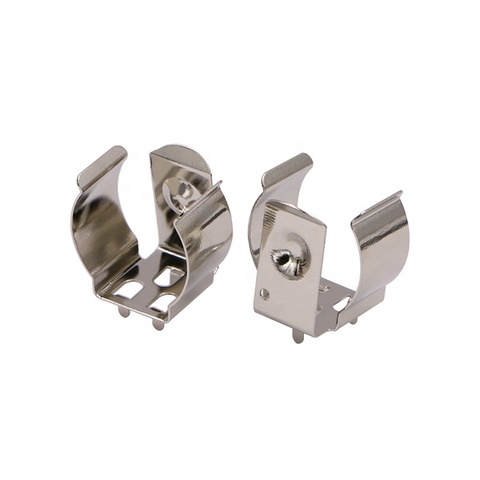 Buy Hot Sale Pc Battery Clip For 18500 Battery Holder 0.35mm Spring ...