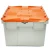 Import Hot sale plastic crate attached lid nesting turnover crates from China