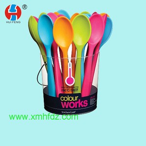hot sale silicone baby spoon