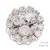 Import Hot Sales Clear Rhinestone Round Clothes Decorative Button For  Dresses from China