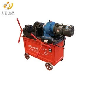 Hot sell product straight - threaded steel rebar thread  rolling machine with good price