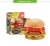 Import hot selling hamburger toy plastic kitchen play toy for kids from China