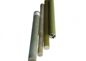 Hot selling light green FRP FR4 epoxy fiberglass rod