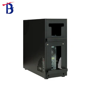 hot selling products and accessories mid tower steel OEM slim computer cabinet secure PC enclosure