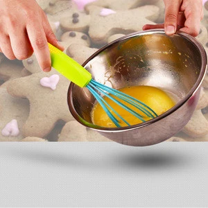 Hot selling products egg tools as seen on tv silicon egg whisk beater