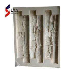 Hot Selling Silicone Natural Culture Artificial Stone Molds For Concrete