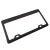 Import Hot Selling USA Canada Style Carbon Fiber License Plate Frame from China