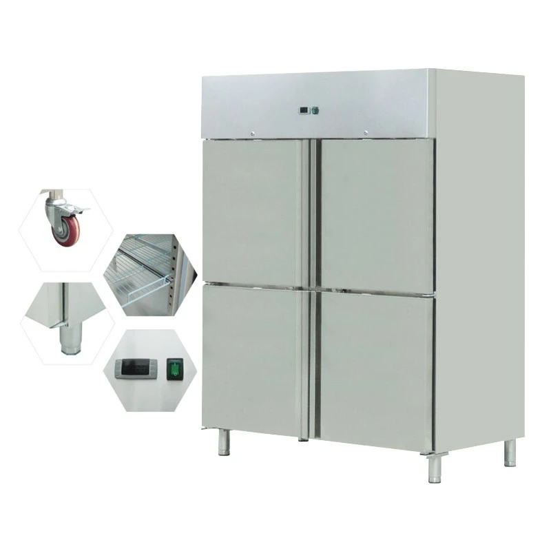 Hotel refrigerator Stainless Steel Single door refrigerator hotel refrigerator