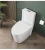 Import Hotel use high Quality Modern CE Ceramic White Washdown WC Bathroom Floor Sanitary Ware Set Toilet close coupled toilet from China
