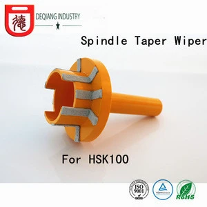 HSK40, HSK50, HSK63,  HSK100 Spindle Taper Wiper machine tool accessories