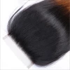 Human hair block 4*4 gradient long straight hair available in a variety of sizes and colors for role playing