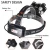 Import Hunting Camping Mining Security Rechargeable 5 Led Headlamp from China