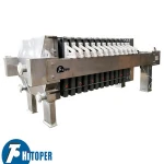 Hydraulic automatic stainless steel filter press to sunflower oil filtration equipment