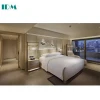 IDM-050 Customize Hilton Design Hotel Furniture and Modern Wooden Bedroom 5 star hotel furniture set