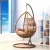 Import Indoor and outdoor single seat garden furniture rattan patio wicker swing hanging egg chair from China