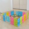 Indoor Kids Furniture Colorful Folding Plastic Playpen Safety Baby Fence