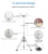 Import Industrial 15kg ptc heating new design portable stand hanging electric air 1 tier tripod clothes dryer from China