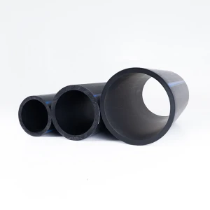 Industrial hdpe pipe hdpe water main 2.5 inch high density polyethylene pipe 200mm hdpe pipe price