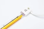 Infrared Heating lamp with gold reflector for drying in shoes making equipment