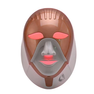 Intelligent LED color light beauty mask Cleopatra photon rejuvenation instrument red and blue light 7 color spectrometer