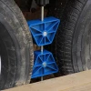 J368 RV Wheel Stablizer- Stabilizes Your Trailer by Securing Tandem Tires to Prevent Movement While Parked- 26&quot; to 30&quot; Tires