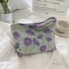 Jacquard Makeup Bag Winter Autumn Embroidery Floral Cosmetic Pouch Bag