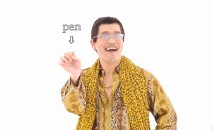 Japanese PPAP PIKO Pen Pineapple Apple Pen cosplay costume