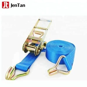 JenTan Adjustable Cam Buckle Winch Lifting and Moving Cargo Lashing Tie Down Ratchet Strap