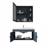 JOININ modern desig hotel Furniture Space Aluminium Wall Bathroom Sink Cabinets For Bathroom