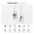 Import JUJIE Gold Plated Stainless Steel Engraved 12 Month Plant Necklace Daisy Rose Birth Flowers Rectangle Pendant Necklace For Mothe from China