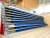 Import JUYI mobile bleachers portable retractable seat volleyball bleachers from China