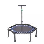 Kids Adults  Handrail  GYM Fitness Cardio Jump Workout Stability Training Exercise home bungee folding mini the trampoline