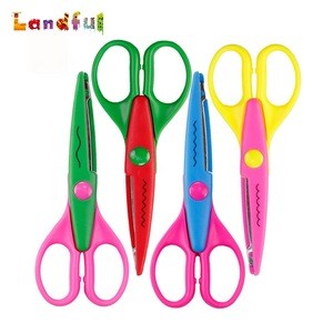 Kids Safety Scissors Art Craft Scissors Set for Kids and Students Paper Construction Supplies
