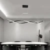 Kitchen decorative adjustable dimmable hanging modern led chandelier pendant light for dinning room