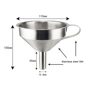 kitchen tool 3 sets stainless steel 304 separating funnel with filter